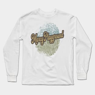 Marcy Playground Fingerprint Long Sleeve T-Shirt